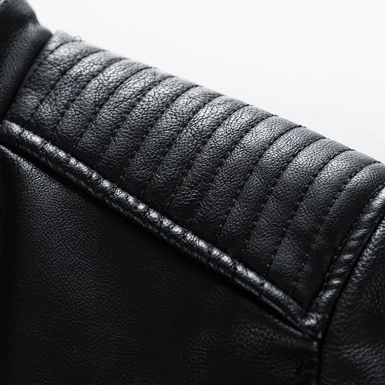 Jaqueta Masculina de Couro Sampaio® S1094