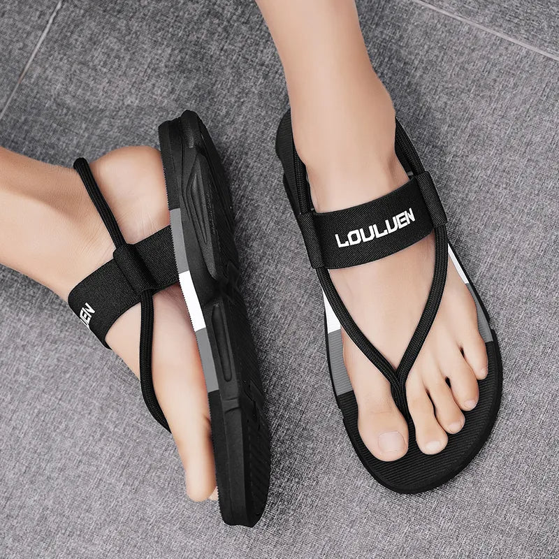 ﻿Sandália Ortopédica Masculina Louluen Sampaio® S1092