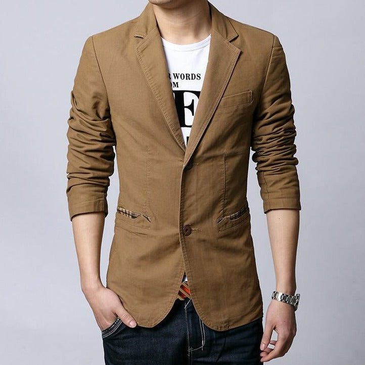 Blazer Masculino Slim Fit Esporte Fino Sampaio® S1045