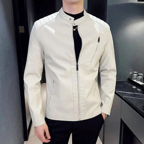 Jaqueta Masculina de Couro Sampaio® S1097