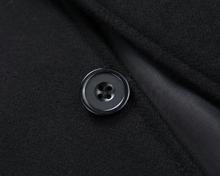 Sobretudo Masculino Plus Size de Lã Grife Sampaio®