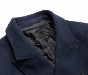 Sobretudo Longo Transpassado Masculino Sampaio® S1262