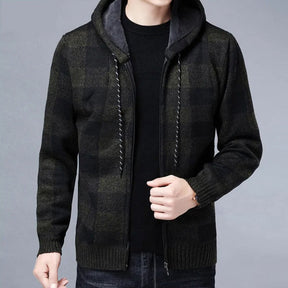 Moletom Xadrez Masculino com Capuz Sampaio®