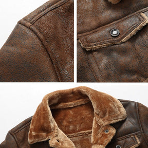 Jaqueta Masculina de Couro Sampaio Harbe®