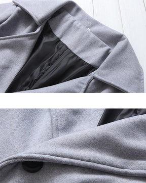 Sobretudo Masculino Abotoamento Duplo Sampaio®