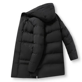 Jaqueta Puffer Longa Plus Size Masculina Sampaio®