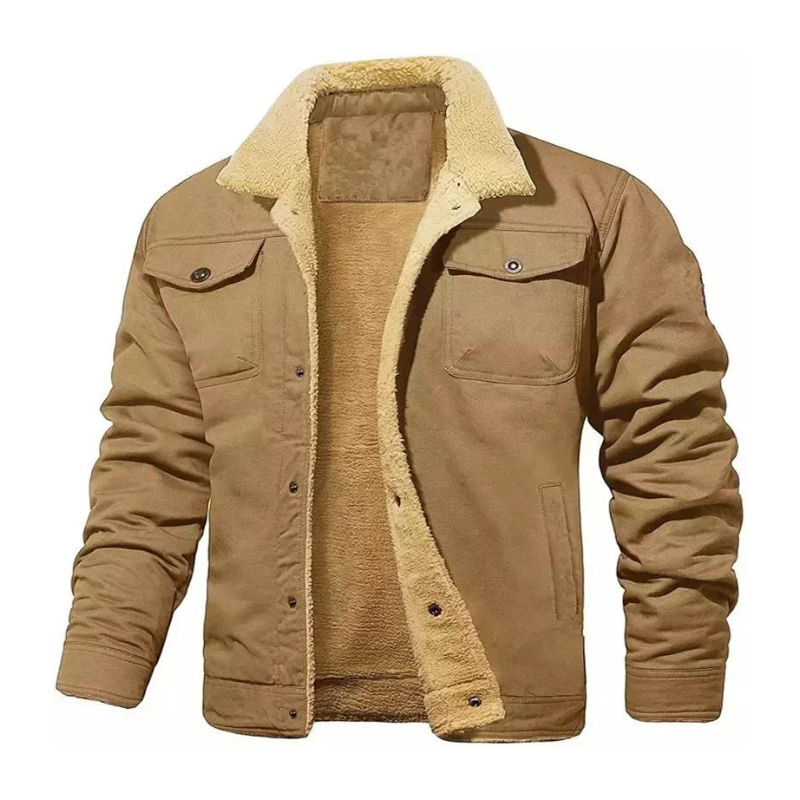 Jaqueta Jeans Masculina Interior de Lã Sampaio®