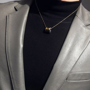 Blazer Masculino de Couro Sampaio®