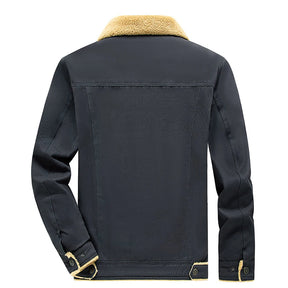 Jaqueta Jeans Masculina Interior de Lã Sampaio®