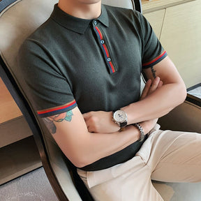 Camiseta Polo Masculina Puzzle