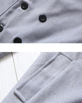 Sobretudo Masculino Abotoamento Duplo Sampaio®