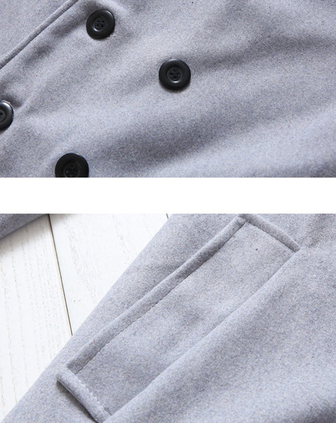 Sobretudo Masculino Abotoamento Duplo Sampaio®