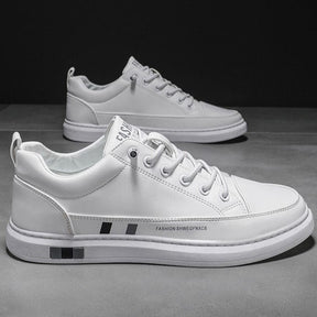 Tênis Masculino de Couro Fashion