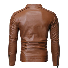 Jaqueta Masculina de Couro Sampaio® S1105