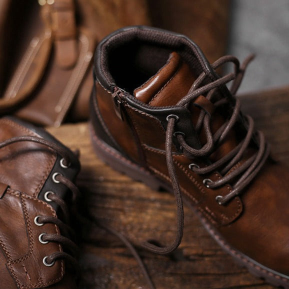 Bota de Couro Masculina Sampaio Vitto®