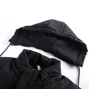 Jaqueta Masculina Longa com Capuz