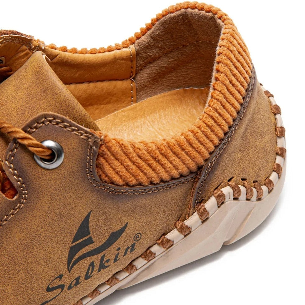 Sapatênis Masculino de Couro Casual