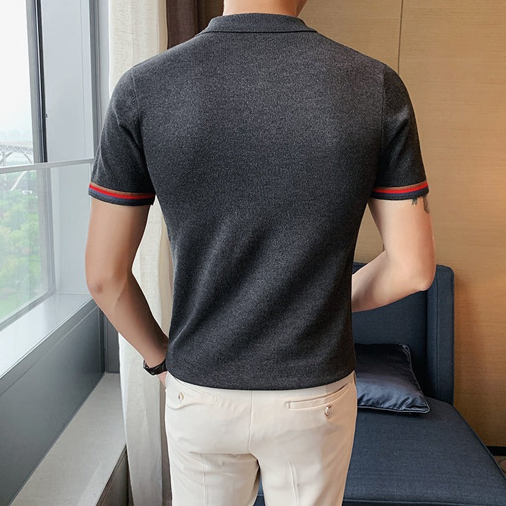 Camiseta Polo Masculina Puzzle