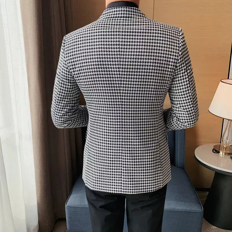 Blazer Masculino Xadrez Sampaio® S1209