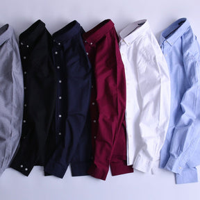 Camisa Masculina Plus Size Social