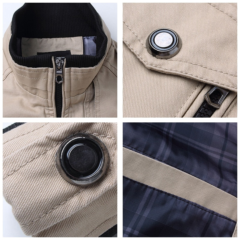 Jaqueta Masculina Casual Elegance