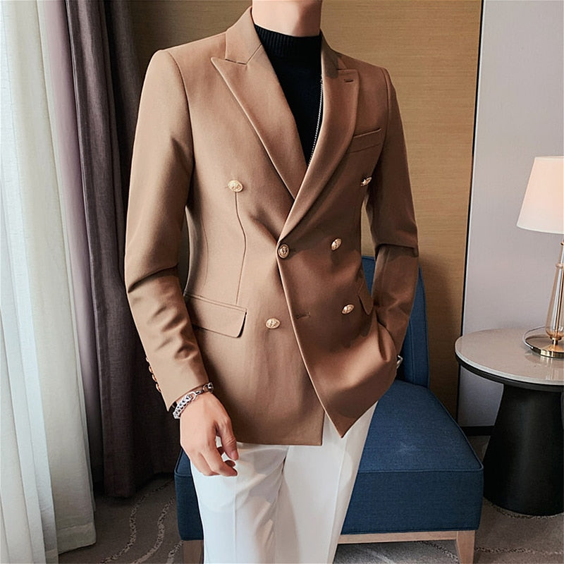 Blazer Masculino Abotoamento Duplo Sampaio®
