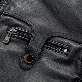 Jaqueta Masculina de Couro Sampaio® S1093