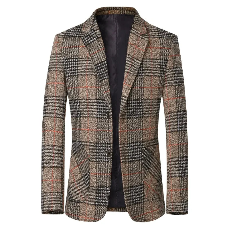 Blazer Masculino Xadrez Sampaio® S1214