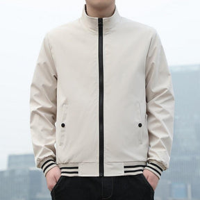 Jaqueta Masculina com Zíper Fashion