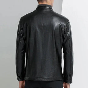 Jaqueta de Couro Masculina Sampaio® S1213