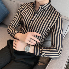 Camisa Social Masculina Slim Sampaio®