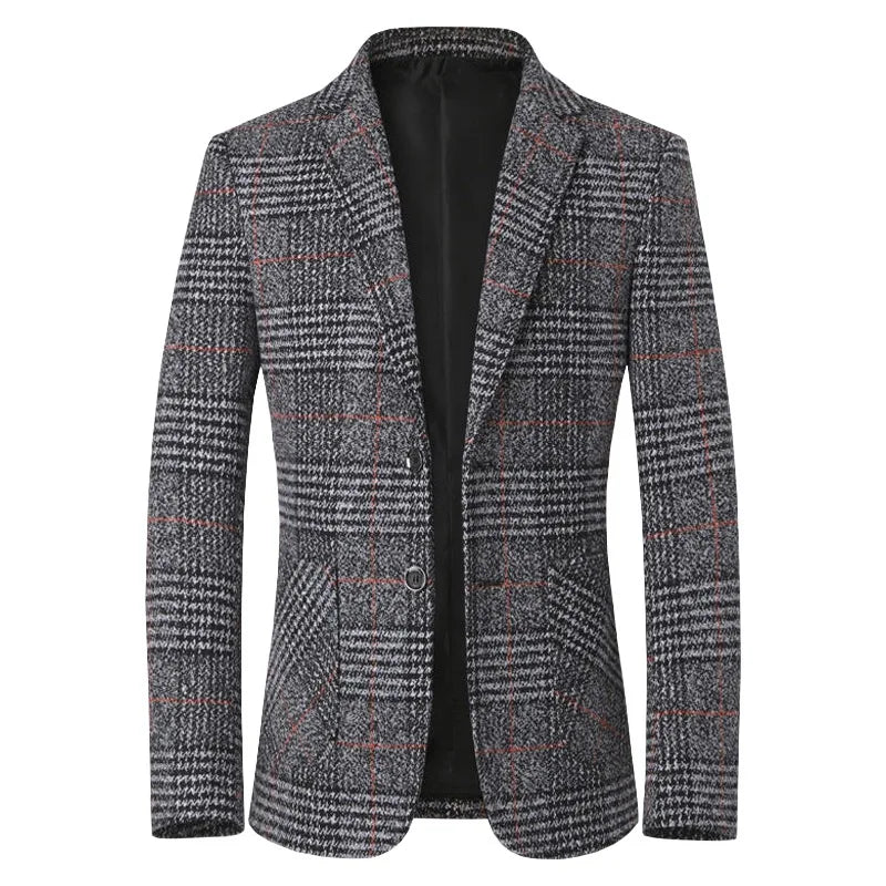 Blazer Masculino Xadrez Sampaio® S1214