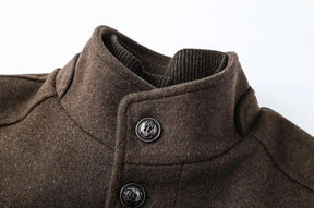 Casaco Trench Coat Masculino de Lã Grife Sampaio®