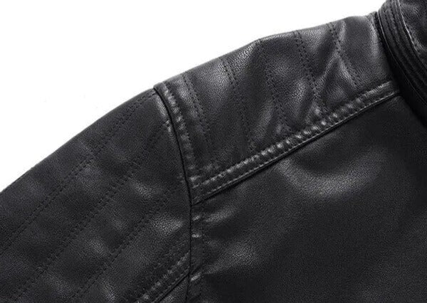 Jaqueta Masculina de Couro Sampaio® S1093