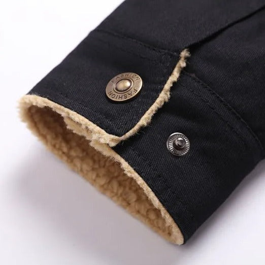 Jaqueta Jeans Masculina Interior de Lã Sampaio®