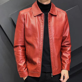 Jaqueta Masculina de Couro Sampaio® S1098