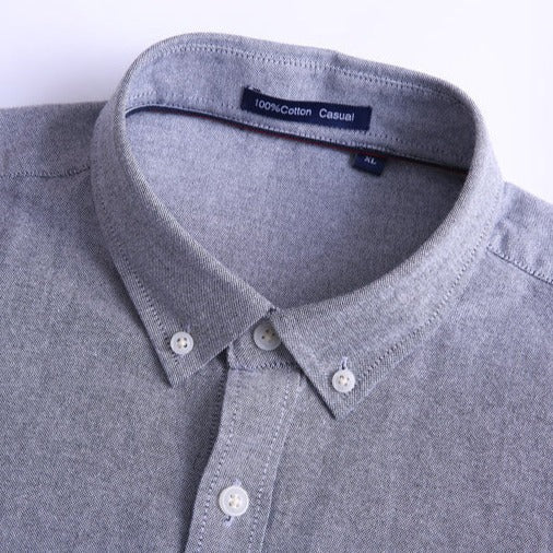 Camisa Masculina Plus Size Social