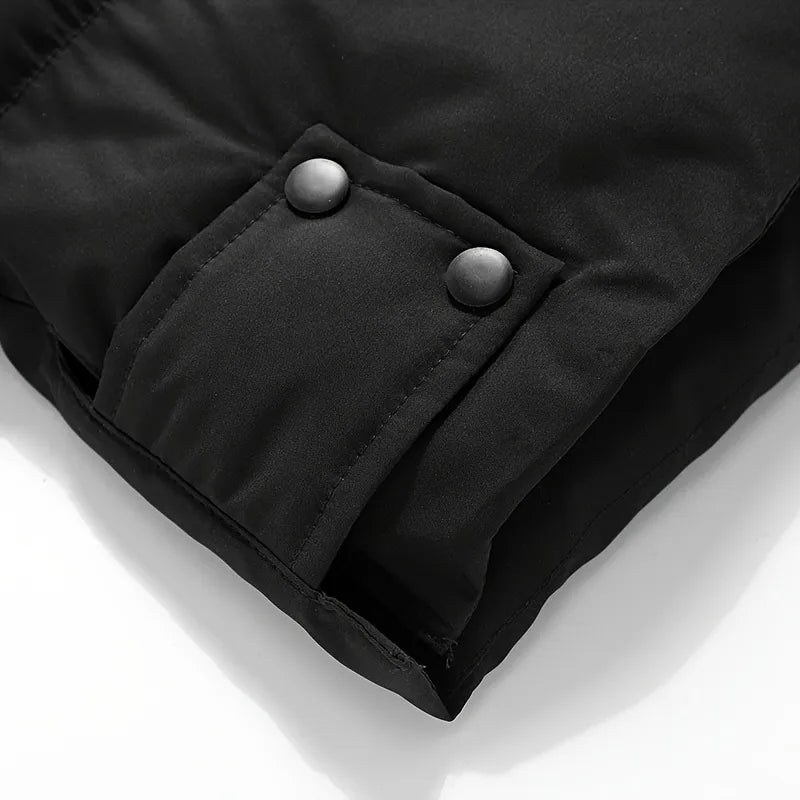 Jaqueta Puffer Longa Plus Size Masculina Sampaio®