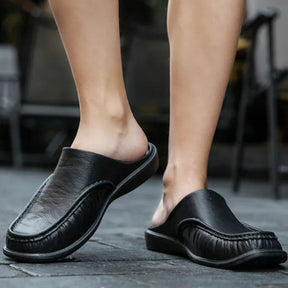 ﻿Sapato Mocassim de Couro Sampaio® S1203