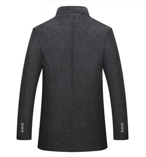 Casaco Trench Coat Masculino de Lã Grife Sampaio®