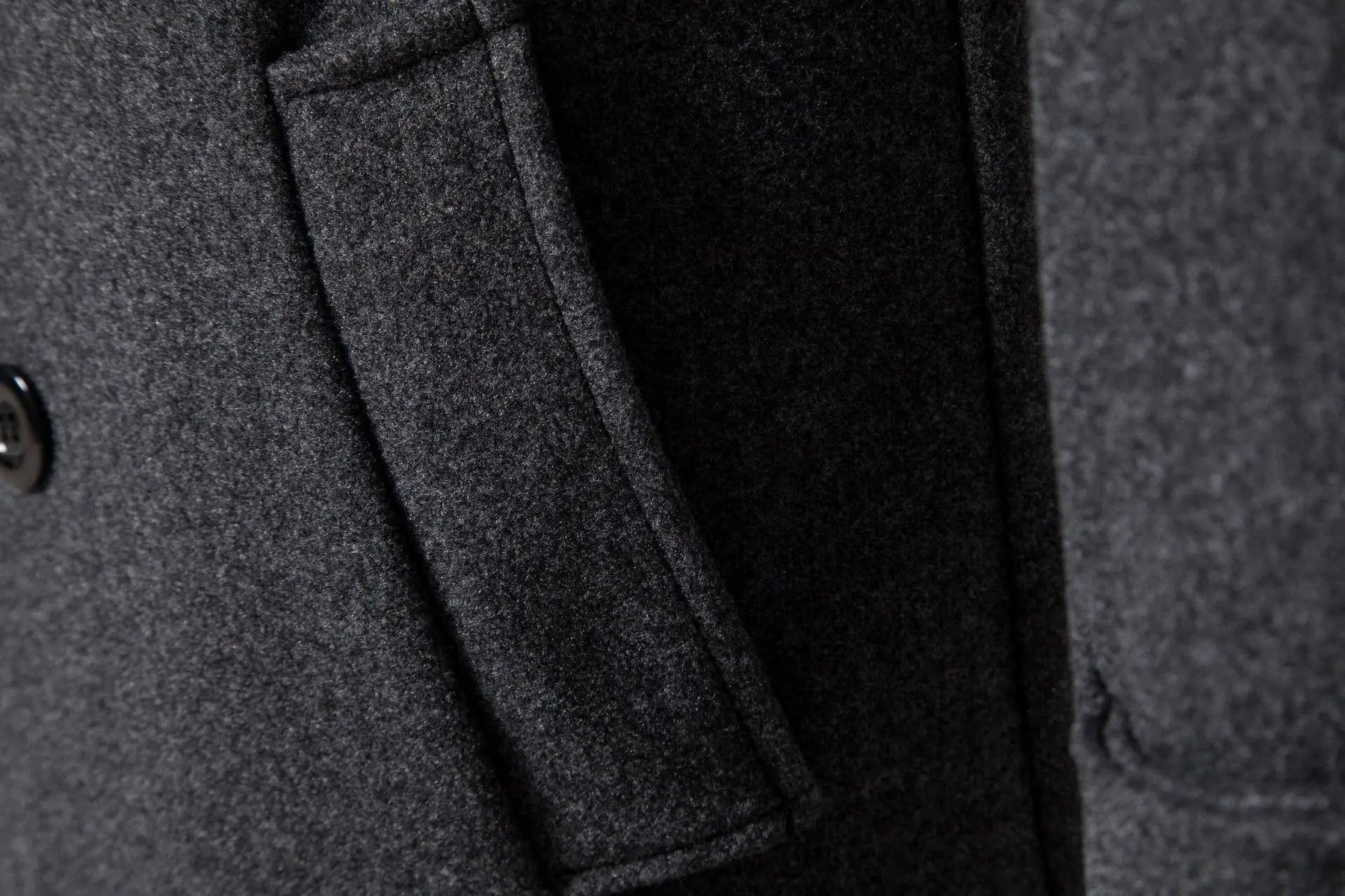 Sobretudo Longo Transpassado Masculino Sampaio® S1292