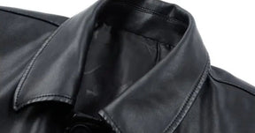 Jaqueta Longa de Couro Masculina Sampaio® S1266