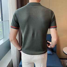 Camiseta Polo Masculina Puzzle