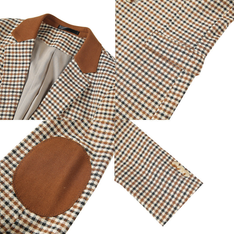 Blazer Masculino Slim Fit Xadrez Sampaio® S1036